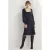 Boden Square Neck Knitted Dress Nav