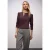 Street One Dames Shirt met rimpels in Rood