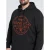 Petrol industries Plus Size regular fit hoodie met print – iron steel