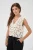Cream Bodywarmer ‘Milli’  wit
