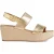 LK Bennett Adriana Double Sandal Soft Gold