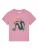 Watapparel Shirt ‘Love And Flex’  lichtblauw / donkergroen / mandarijn / rosa