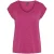 Pieces Dames/Dames V Hals Regular T-shirt (Fuchsia Roze)