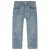 Stains&Stories loose fit geruite jeans – lichtblauw