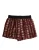 Dolce & Gabbana Bourgogne Zijde Muntdruk Heren Boxer Shorts Zwemkleding