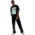 Looney Tunes Heren Bugs Bunny Gezicht T-Shirt (Zwart)