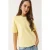 Gevoerde Ronde Hals T-Shirt