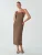 Willa Jurk ‘Leonardo’  beige / zwart