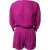Diane Von Furstenberg Romper in paarse zijde