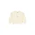 QPI gebloemde sweater met tekst – beige