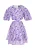 DreiMaster Vintage Cocktailjurk ‘Vintage’  lila