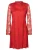 Ana Alcazar Jurk ‘Cenny’  rood