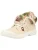 MUSTANG Sneakers hoog  lichtbeige / zwart / wit