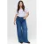 Fox Factor Plus Size wide leg jeans – medium blauw denim