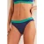 Boden Ithaca Panel Bikini Bottoms Navy, Oceanside Colourblock