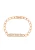 faina Armband  rose-goud / transparant