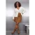Trendyol Curve Dames Bruin Effen Kort / Mini Grote maten Rokken