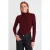 Slim Fit Geribbelde Turtleneck Blouse
