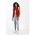 ALTER EGO Fenna Jacket Red / Off White
