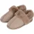 Apollo Dames Instap Pantoffel Vilt Taupe Sloffen –