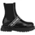 Moschino Beatles In Calf Logo Band Black