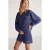 Relaxte sweatshort met normale taille