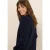 Cecil Dames Shirt met geribde strepen in Blauw