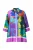 Ulla Popken Blouse  donkerblauw / jade groen / lila / fuchsia