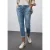 Street One Dames Jeans met destroyed details in Blauw