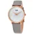Cluse Grijze Leren Horloge