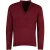 Trui Baileys gemeleerd rood half zip