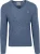 Gant Pullover V-Hals Woolblend Blauw –