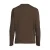 Blend regular fit longsleeve met print – turkish coffee