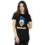 Disney Dames/Dames Donald Duck Gezicht Katoenen T-Shirt (Zwart)