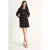 Gebreide Mini-jurk met Knopen
