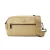Lacoste Leren schoudertas met geometrisch patroon (Beige)