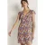 Boden Grace Flutter Sleeve Dress Pnk