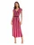 Lipsy Jurk  rosa / rood / bloedrood