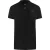 Zwarte Poloshirt Met Logo Van Een Ijsbergdriehoek