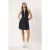 TRENDYOLMİLLA Dames Donkerblauw Colorblock Kort / Mini Mouwloos Sportkleding Recht Jurken