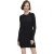 Pieces Mini-T-shirtjurk voor dames (Zwart)