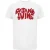 Dsquared2 T-shirt Wit Met Satan's Twins-logo