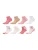 camano Sokken  camel / groen / rosa / magenta / wit