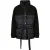 Urban Classics Dames/Dames Sherpa Pufferjas (Zwart)