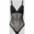 HUGO skinny fit body met all-over motief model ‘LACY BODYSUIT’