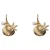 PIECES oorbellen PCKIRSTINE goudkleurig