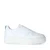 Sacha leren plateau sneakers wit