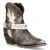 New Rock grijze lederen puntige cowboylaarzen – WSTM004-S2
