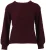 Enjoy Trui Fluffy Bordeaux Rood dames