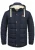 BLEND Winterjas ‘BHFrederic’  navy / natuurwit